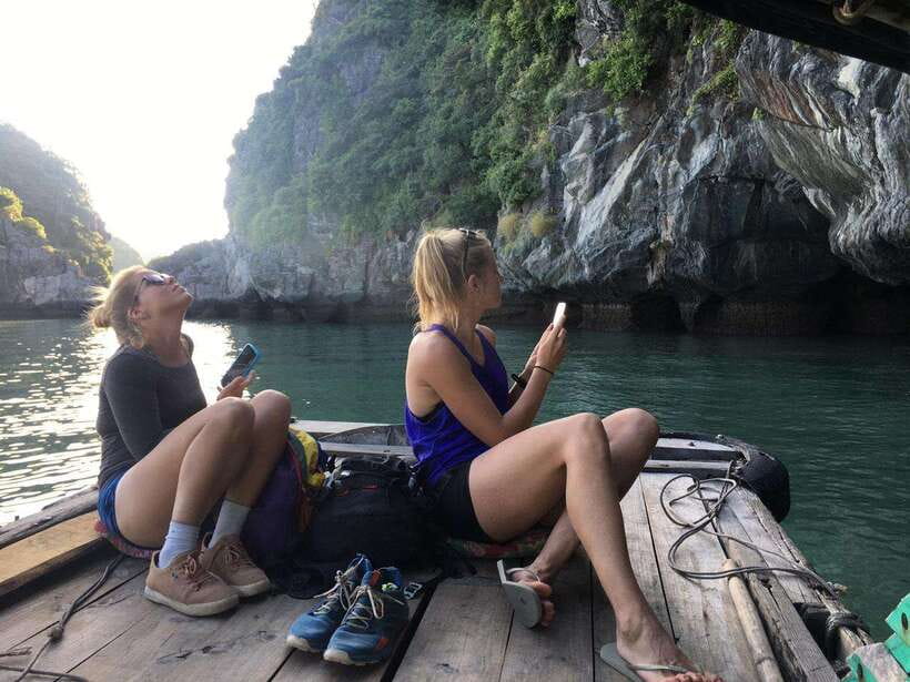 Full day hike - climbing in Jungle of Cat Ba National park - Village Free Time + 5 km to the Harbor (Bike or Electric Van)