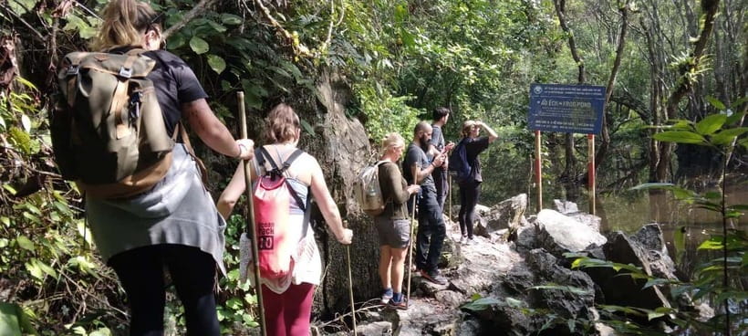 Full day hike - climbing in Jungle of Cat Ba National park - Cai Beo Floating Fishing Village: The Final Photo Stop