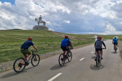 Full Day Mountain Biking Tour in Khan Khenty National Park - The first 12 km: small hills, big steppe space