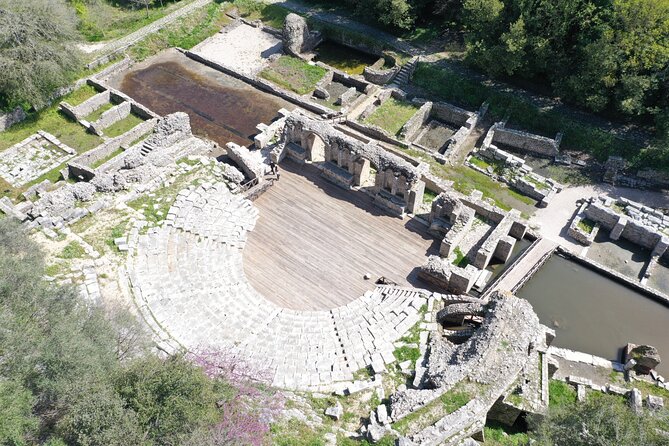 Full Day Tour: Butrint National Park, Ksamil, Blue Eye and Lekursi Castle - The Blue Eye: a fresh-water spring with an eye-like look