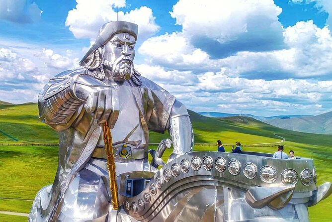 Genghis Khan Statue Day Tour+National Park+Camel Ride+Eagle - Chinggis Khan Statue Complex: the 40 m steel rider moment