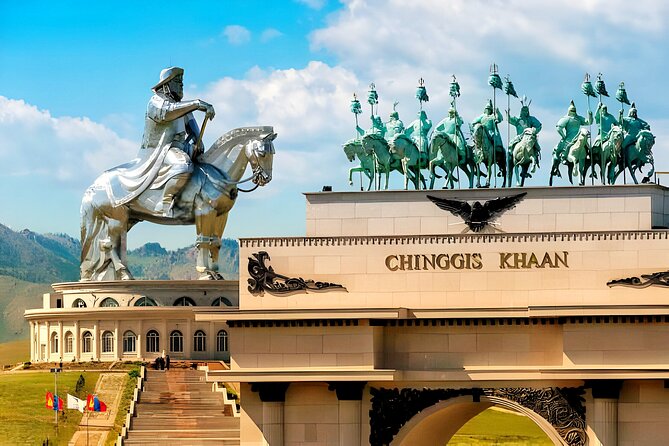 Genghis Khan Statue Day Tour+National Park+Camel Ride+Eagle - Ariyabal Meditation Temple: gentle walk, big views