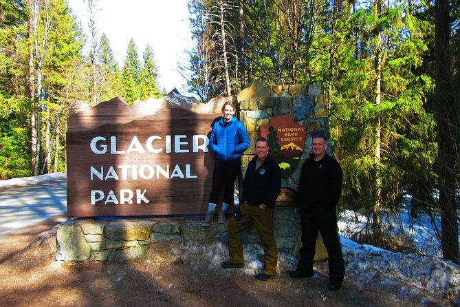 Glacier National Park - Winter Driving Tour - West Glacier Landmarks and Hungry Horse Huckleberry Patch