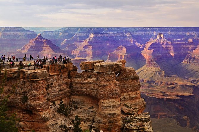 Grand Canyon National Park South Rim Small Group Bus Tour - Road trip breaks: Boulder City, Kingman, and Seligman