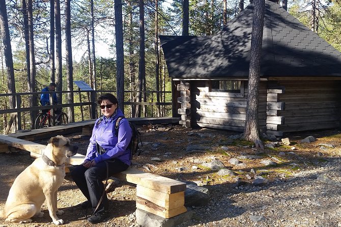 Guided easy hike in Finland deepest gorge in Pyhä-Luosto National Park - Understanding the Sámi connection on the trail