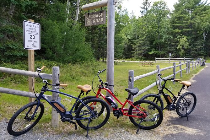 Guided Ebike Tour of Acadia National Park Carriage Roads - The return loop: Eagle Lake sun, Breakneck Pond, and Witch Hole Pond