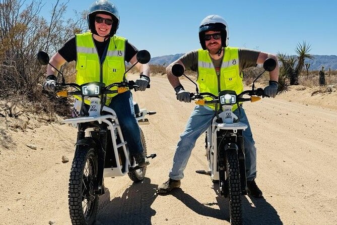 Guided Electric Motorbike Tour inside Joshua Tree National Park - Why an all-wheel-drive electric moped is a great way through Joshua Tree