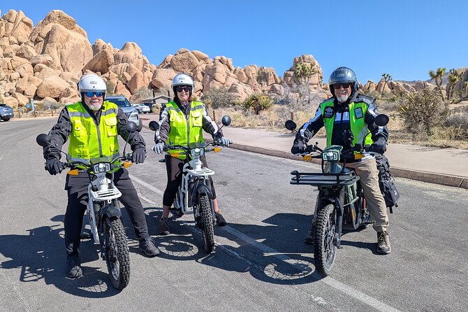 Guided Electric Motorbike Tour inside Joshua Tree National Park - Riding the UBCO 2x2 Adventure: what the learning curve feels like