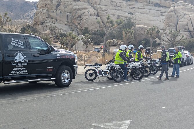 Guided Electric Motorbike Tour inside Joshua Tree National Park - What you really learn: geology, flora, and local history in plain talk