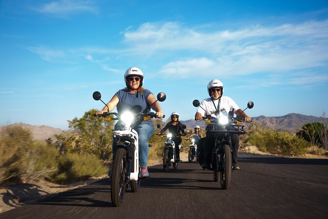 Guided Electric Motorbike Tour inside Joshua Tree National Park - Desert Queen Mine: the short uphill hike and what to notice