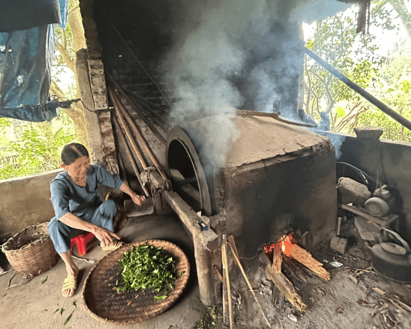 Hanoi Eco Tour: Ba Vi National Park Wonders & Tea Plantation - Lunch in the Park: A Working Break for a Long Day