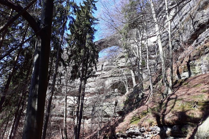 Hassle-free Bohemian & Saxon Switzerland Trip from Dresden - Tiské stěny (Tisa Walls) for the Narnia Route: Sandstone Close-Up