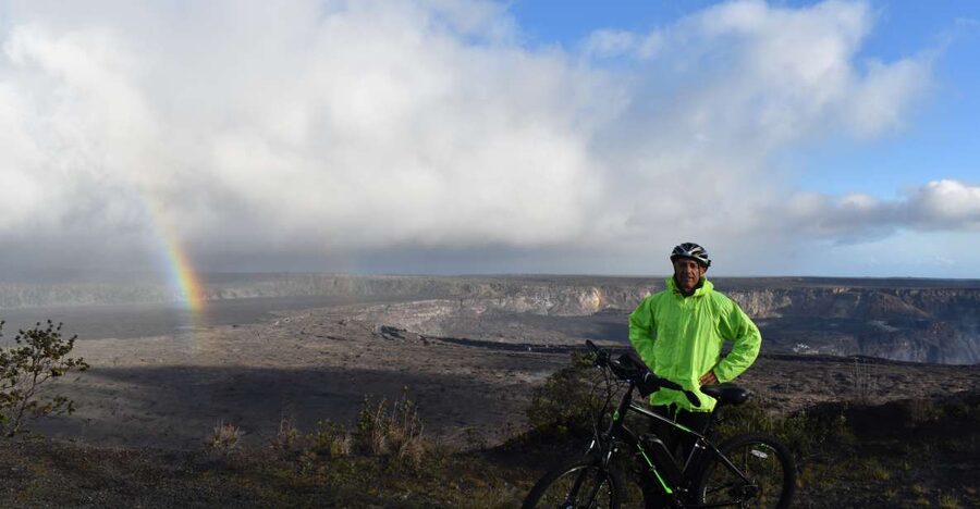Hawaii: Volcanoes National Park E-Bike Rental and GPS Audio - Starting at Bike Volcano: parking, fit, and a calm safety briefing