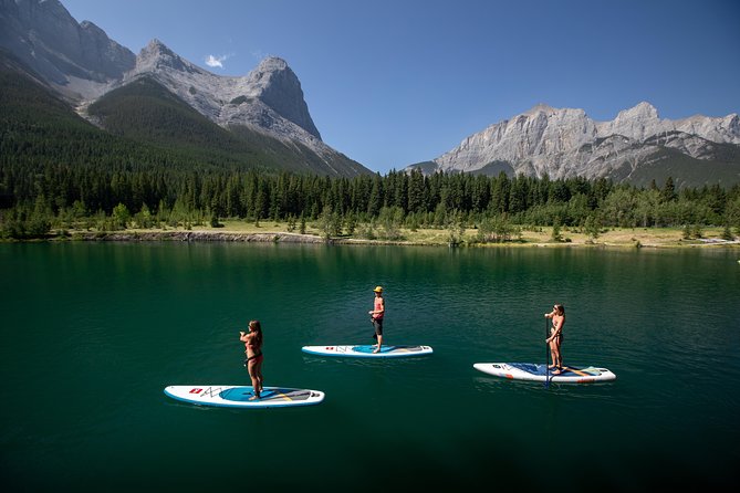 Intro to Stand Up Paddleboarding, Banff National Park - What the 90-minute session feels like on the timeline