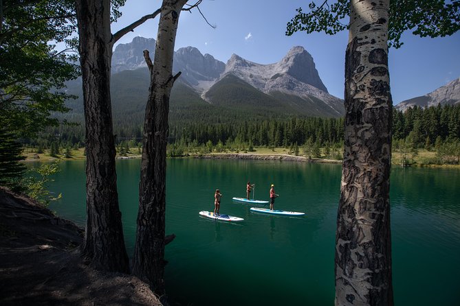 Intro to Stand Up Paddleboarding, Banff National Park - Gear and coaching: how this setup helps you succeed fast