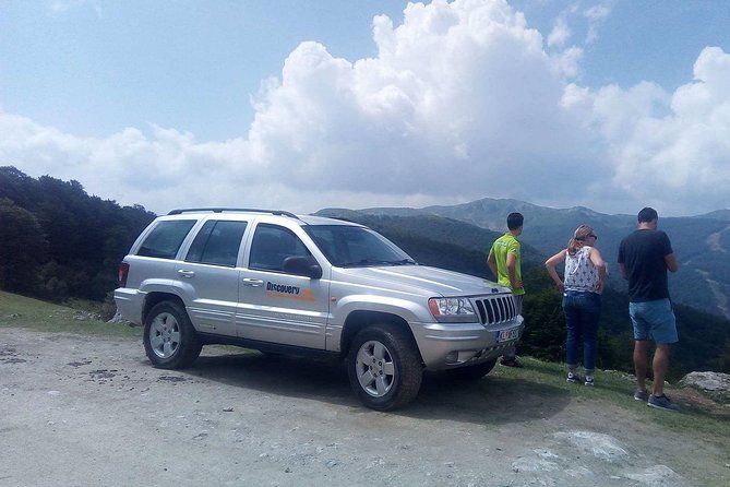 Jeep tour in National park Lovcen - The old serpentine road down to Kotor