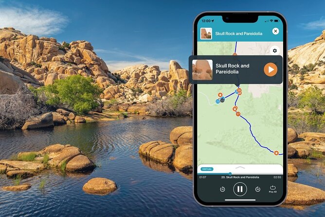 Joshua Tree National Park Self-Guided Audio Tour - Downloading and using the app when Joshua Tree has no service