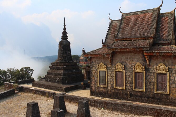 Kampot Day Tour "Bokor National Park" - Lok Yeay Mao Monument: the first “wow” and the first story
