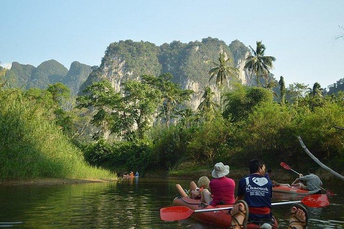 Khao Sok National Park Jungle Safari Full Day Tour from Phuket - River canoeing: your wildlife-and-quiet window on the water