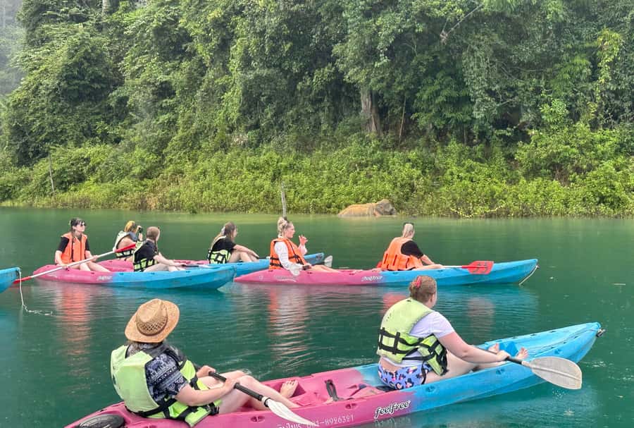 Krabi: Khao Sok National Park & Cheow Lan Lake Boat Tour - Krabi to Khao Sok: the van ride that actually helps your day