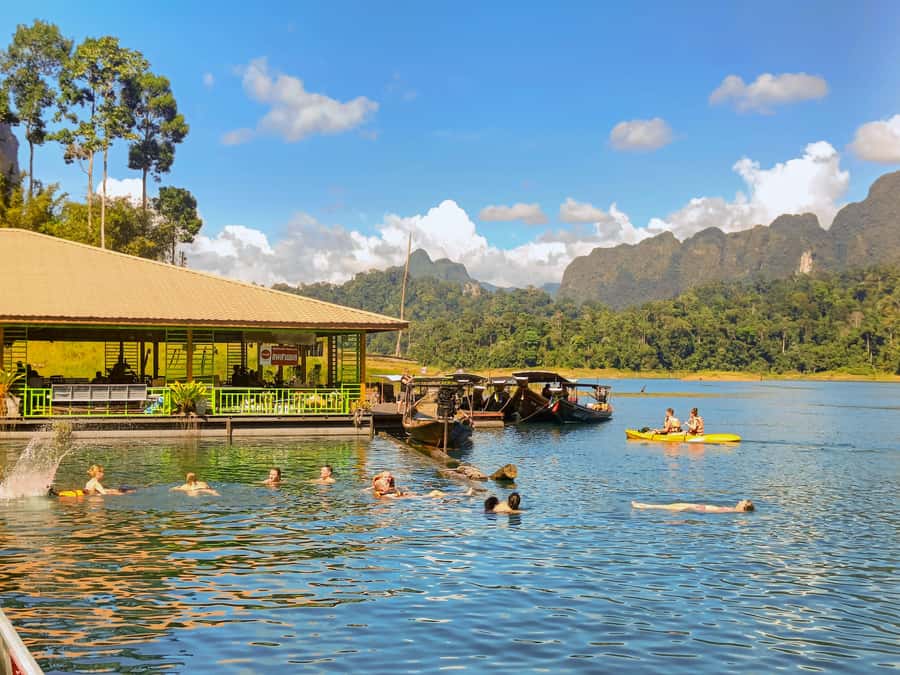 Krabi: Khao Sok National Park & Cheow Lan Lake Boat Tour - Cheow Lan Lake by long-tail boat: the Gui Lin of Thailand moment