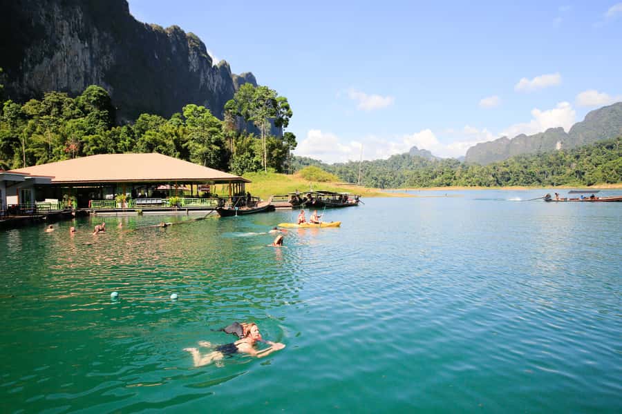 Krabi: Khao Sok National Park & Cheow Lan Lake Boat Tour - Kayaking and swimming: your best shot at feeling the lake up close