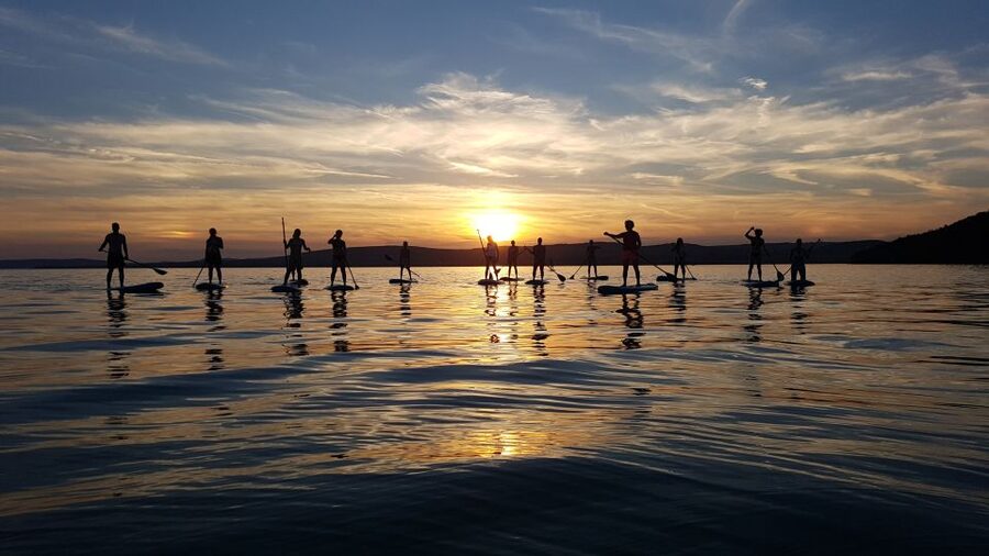 Lake Balaton: Sunset SUP Tour along the Tihany National Park - The 2.5-hour plan: how the tour actually feels on the water