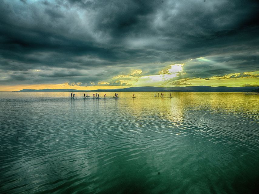Lake Balaton: Sunset SUP Tour along the Tihany National Park - Beginner-friendly choices (including the smart 2pm option)