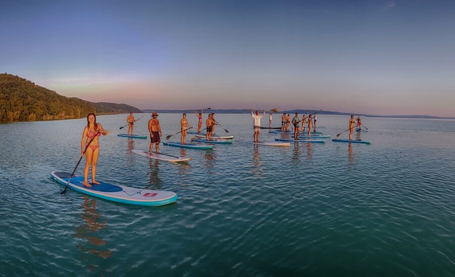 Lake Balaton: Sunset SUP Tour along the Tihany National Park - Wind, distance, and what you can control
