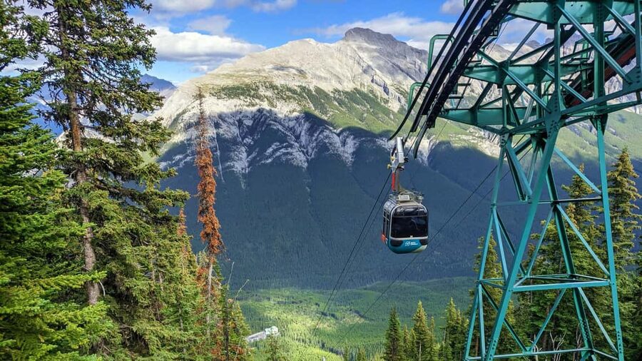 Lake Louise, Banff Gondola, & Yoho National Park 2 Day Tour - Day 1: Johnston Canyon to Banff Town, then Sulphur Mountain or hot springs