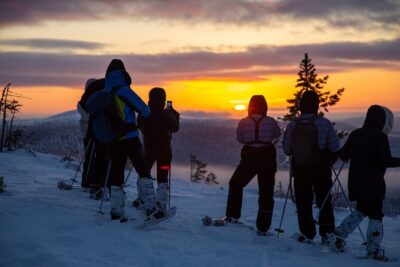 Levi: Snowshoeing adventure in the National Park - The snowshoe route: what 2–2.5 hours feels like in Pallas