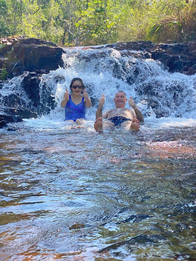 Litchfield VIP Tours, Litchfield National Park, Day Tours, - Swimming setup: noodles, water breaks, and towel rules