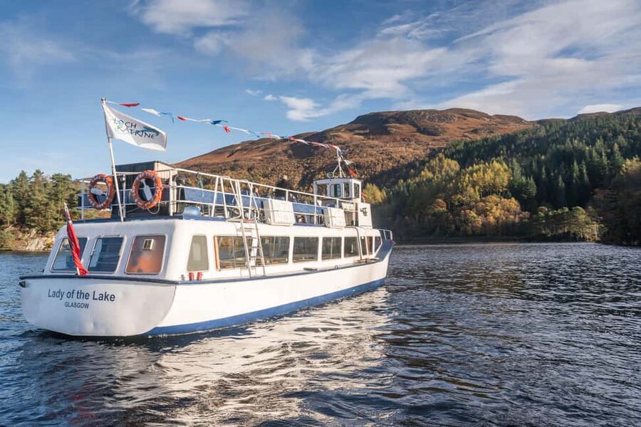 Loch Katrine – National Park Autumn/Winter Wonderland Cruise - Loch Katrine Cruise Basics: a short ride with big payoff