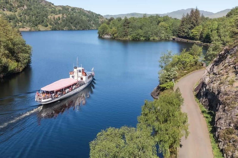 Loch Katrine – National Park Scenic Steamship Cruise - The stories the captain tells: Queen Victoria, Rob Roy, and Lady of the Lake