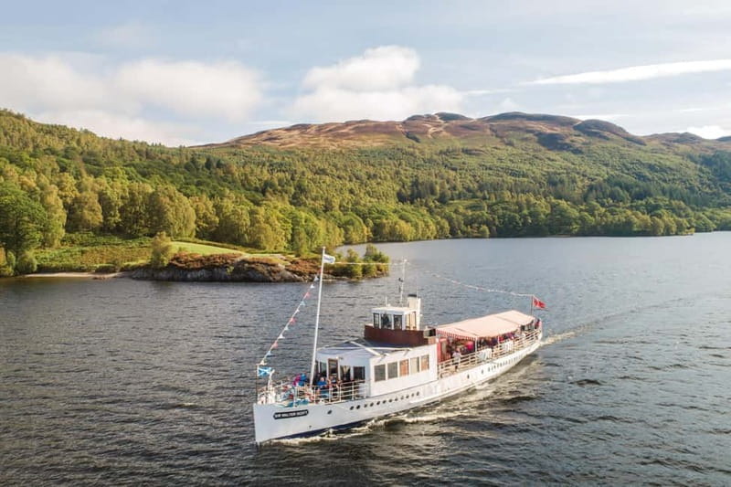 Loch Katrine – National Park Scenic Steamship Cruise - From Trossachs Pier to Stronachlachar: how the 2-hour cruise unfolds