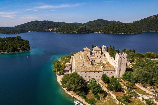Mljet National Park trip - Pure Nature & Island Escape - The best reason to do Mljet: saltwater lakes with a monastery viewpoint