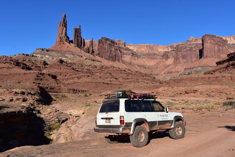 Moab: Canyonlands National Park 4x4 White Rim Tour - Rock art panels and Colorado River overlooks before you go off-road for real