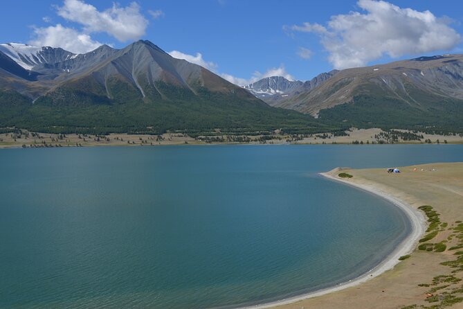 Mongolia Trekking Tour in the Altai Tavan Bogd National Park - Meet the driver, then swim and hike: Biluu Hill and Khoton Lake