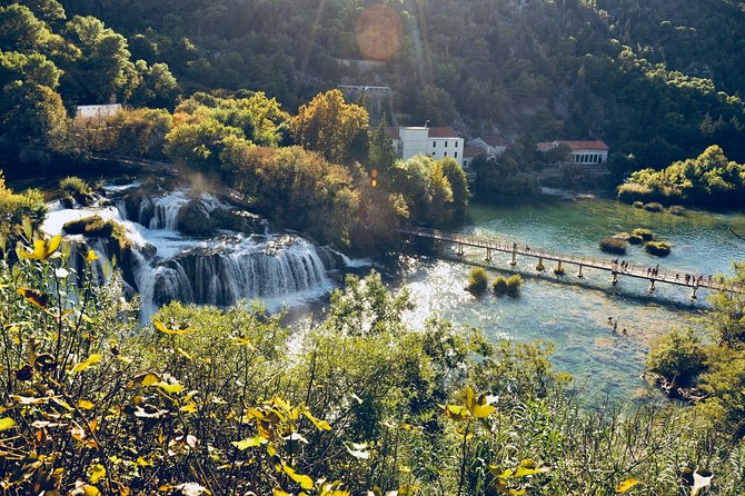 National Park Krka by speed boat - The real heart of the day: Skradinski Buk at Krka