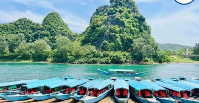 National Park - Paradise Cave & Phong Nha Cave - Botanic Garden Stop: Gio (Wind) Waterfall and Vang Anh Lake
