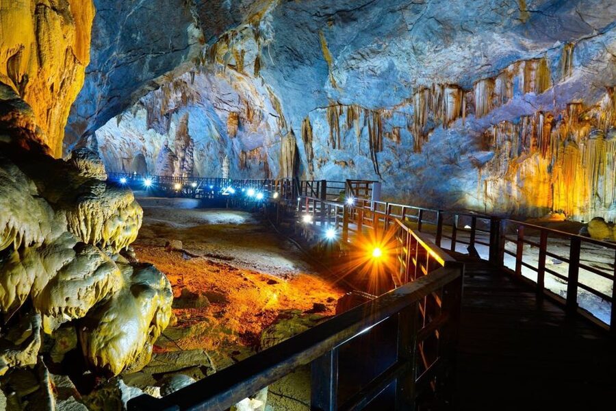National Park - Paradise Cave & Phong Nha Cave - Son River Boat Ride: Local Life, Mountains, and 30 Minutes of Calm