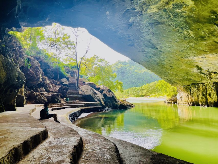 National Park - Paradise Cave & Phong Nha Cave - Phong Nha Cave Visit: Stalagmites, Stalactites, and Cave Faces