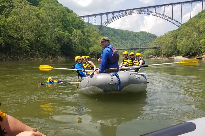 National Park Whitewater Rafting in New River Gorge WV - The halfway meal: Rezan’s riverside buffet at Wood Mountain