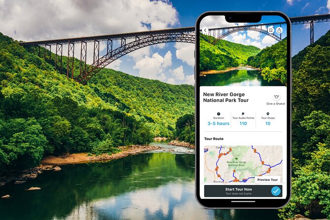 New River Gorge National Park Self-Guided Audio Tour - Key highlights you’ll feel immediately