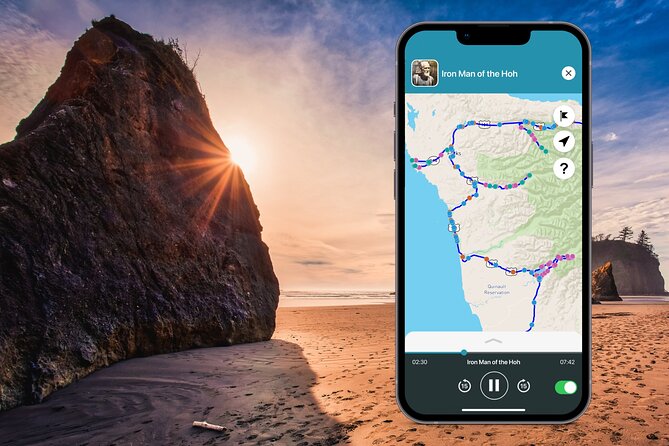Olympic National Park Self-Guided Audio Tour - How the Shaka Guide app keeps you on track (without constant phone babysitting)