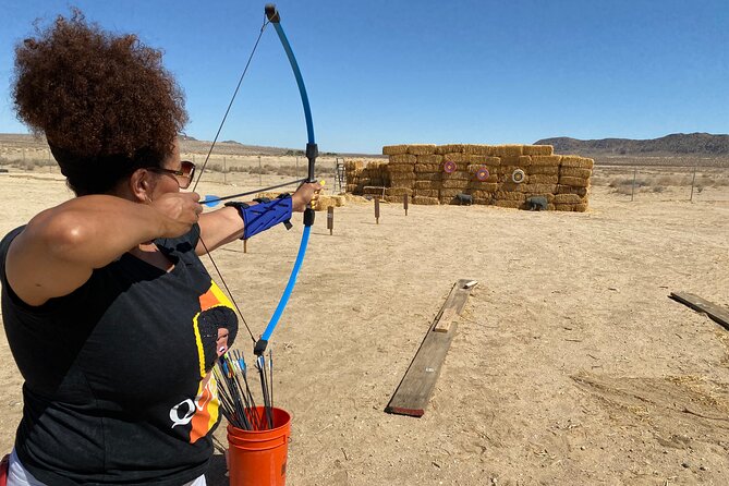 Private 1-Hour Archery Session Near Joshua Tree National Park - The Best Part: It’s Private, So You Can Take Your Time