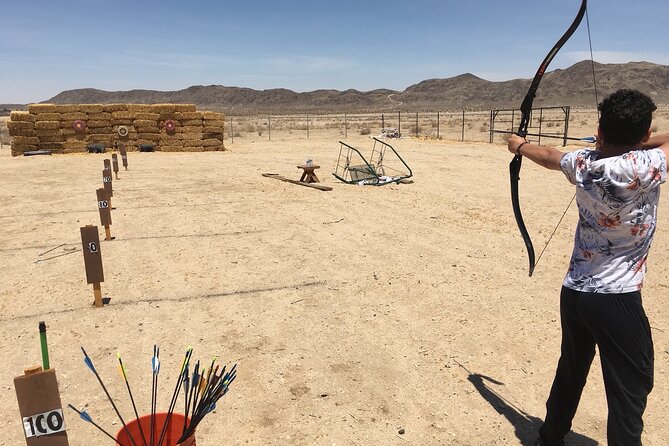 Private 1-Hour Archery Session Near Joshua Tree National Park - The 10-Minute Demo That Makes the Hour Work