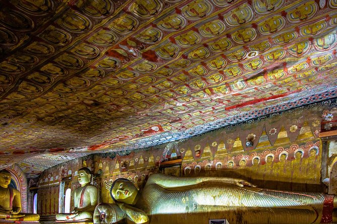 Private Day Trip to Sigiriya, cave and National park Safari Tour - Stop 2: Dambulla Cave Temple, the Golden Temple of Dambulla