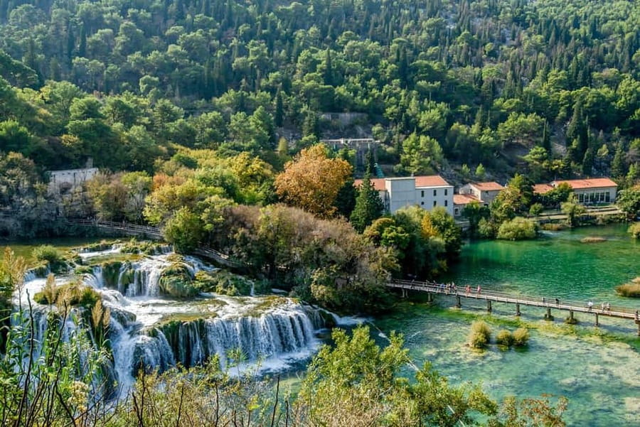 Private Krka National Park & Klis Fortress from Split - Krka National Park: Skradinski Buk and the Seven Waterfalls Effect