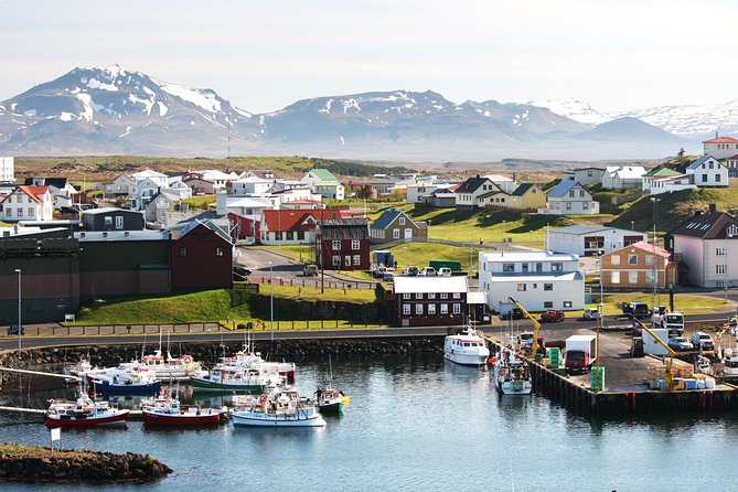 Private Snæfellsnes National Park - Stykkishólmur’s old-town feel and Breiðafjörður Bay views